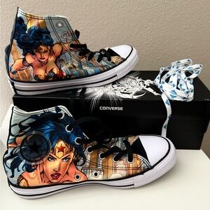 Wonder Woman Converse - BRAND NEW W/ BOX